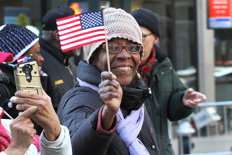 Veterans' Day : Parade : New York City : USA : Richard Moore : Journalist : Photographer :